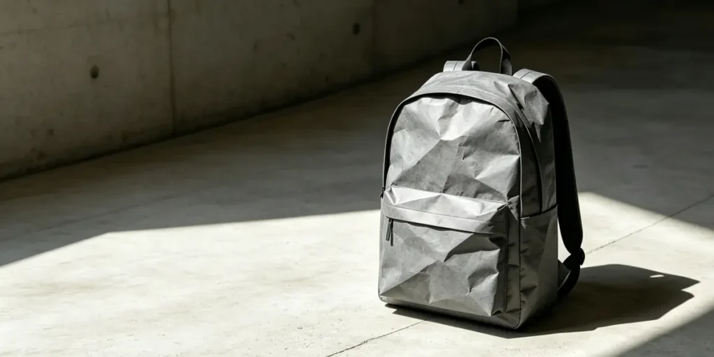 Custom Eco friendly bags, Tyvek backpacks, creative B2B corporate sustainable gifts for VIP clients.