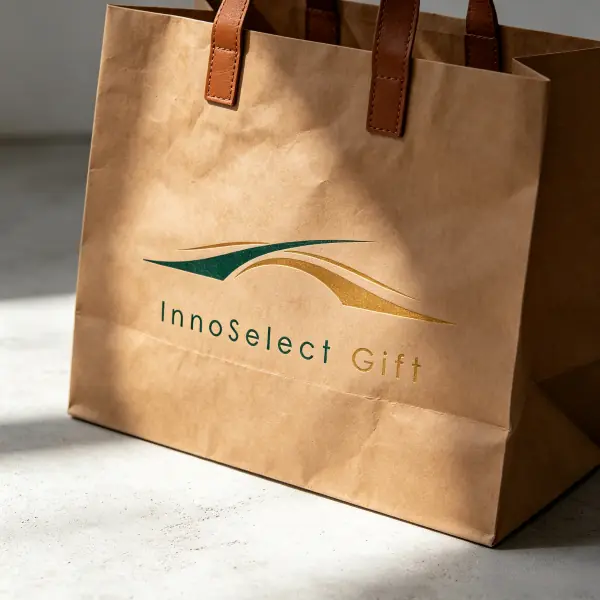Custom full-color digital logo printing for event gift bags